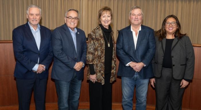 Group shot of the Port of Tacoma Commissioners