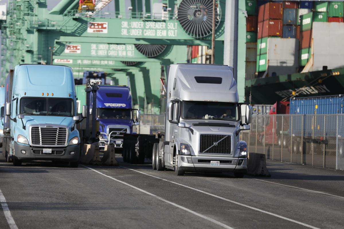 photo of trucks
